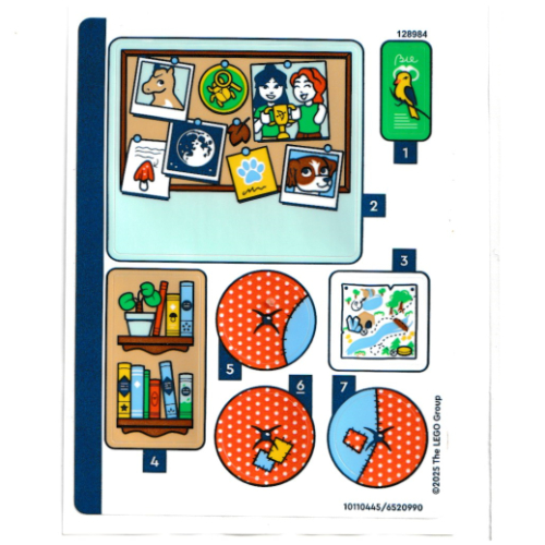 Lego Sticker Sheet for Set 42646-1 / [No Color/Any Color]