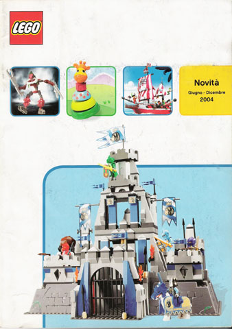 Lego 2004 Dealer Italian Novelties June - December 4242949-IT