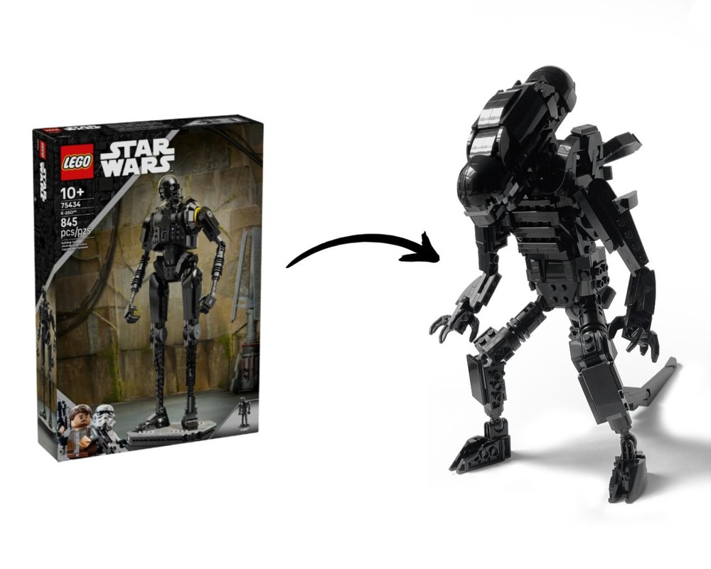 Lego Alien Xenomorph - K2SO Security Droid Alt Build