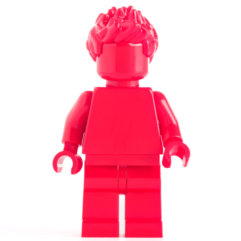 Lego Monochrome Red with Hair