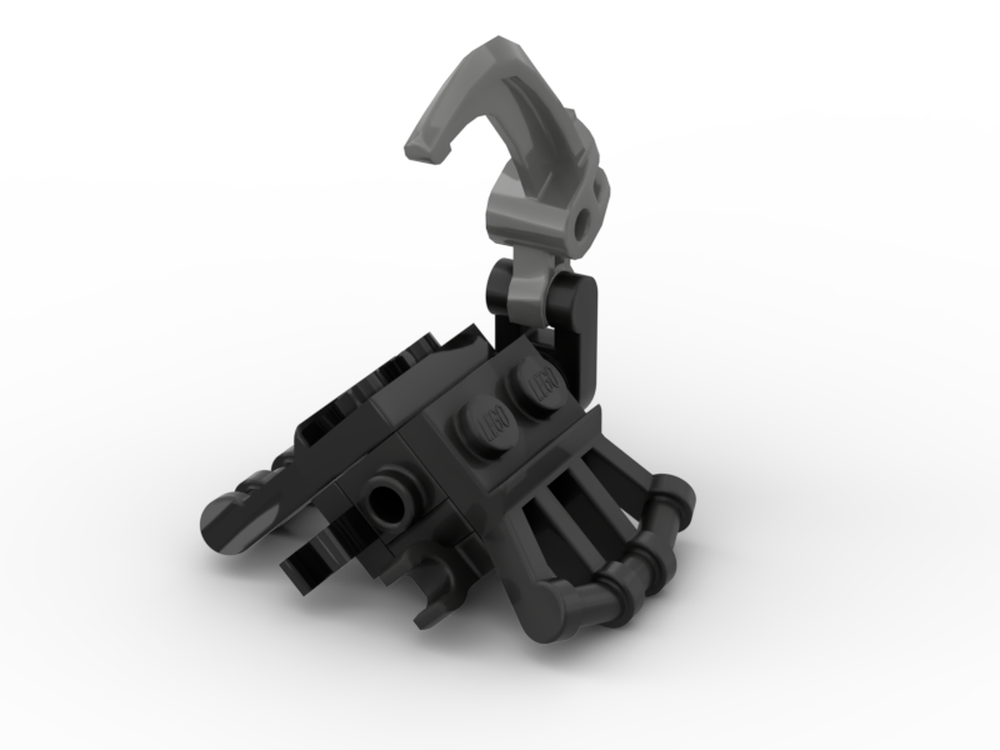Lego 8-piece scorpion - Black