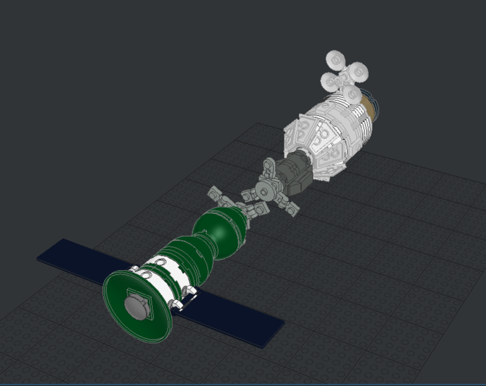 Lego Apollo-Soyuz ASTP-1975