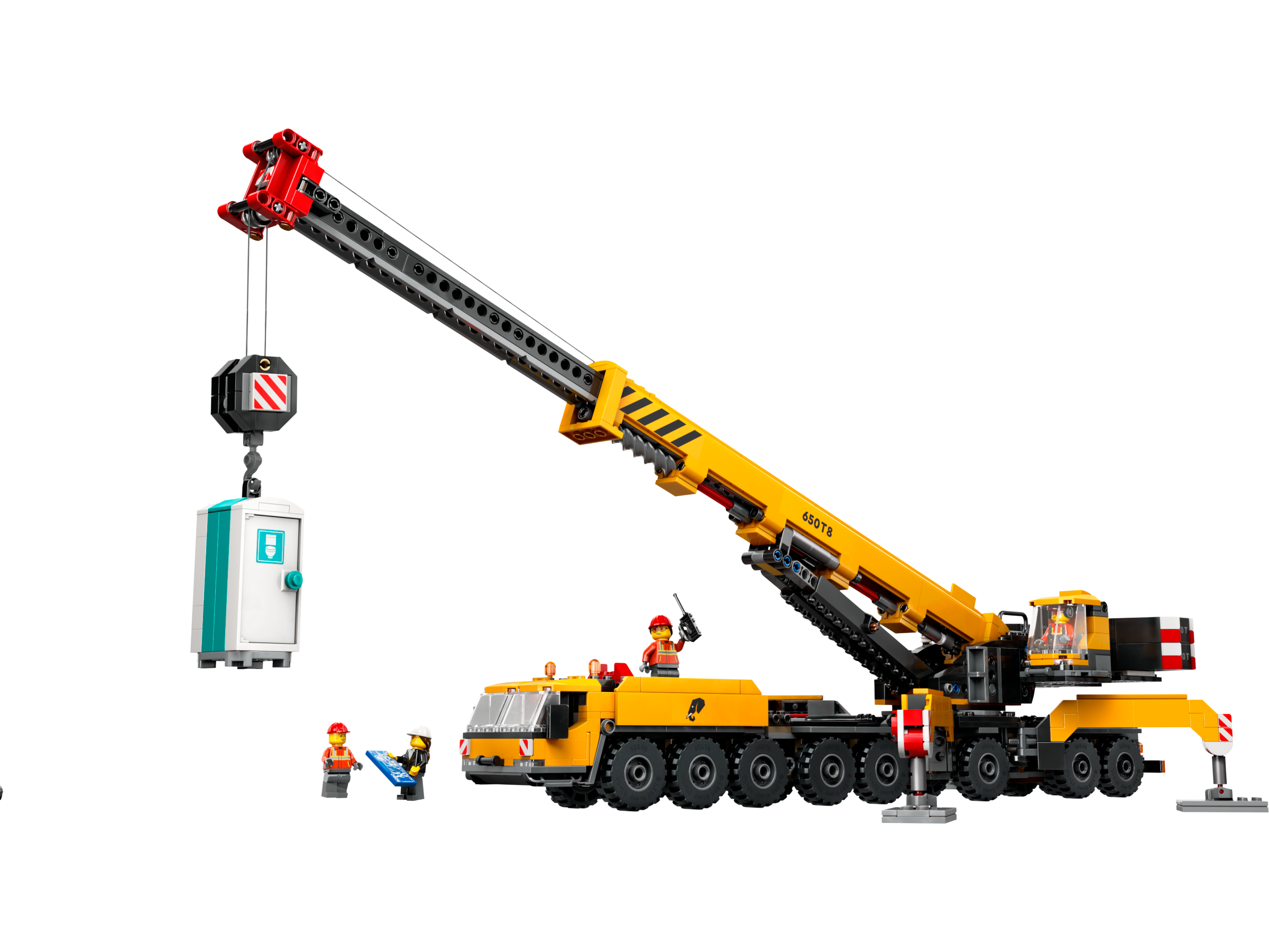 Lego Yellow Mobile Construction Crane