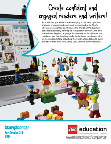 Lego 2014 Small US Education Brochure (StoryStarter For Grades 2-5)