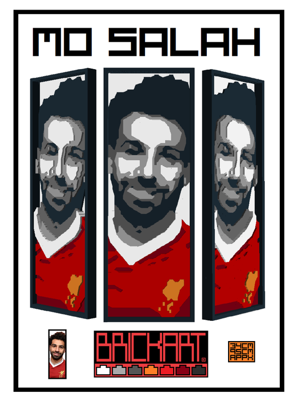 Lego MO SALAH, Liverpool FC.