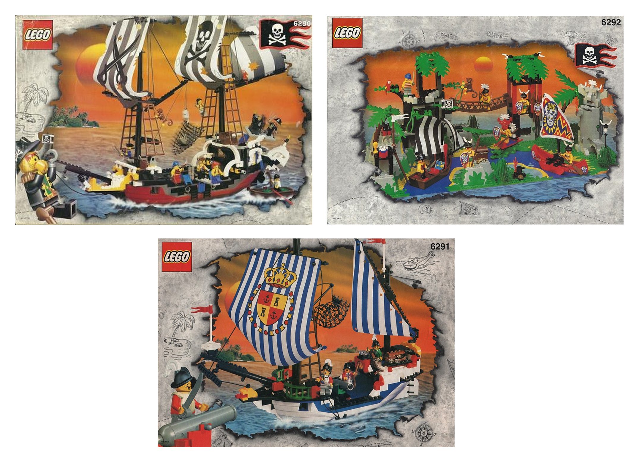 Lego Classic Pirates Kit