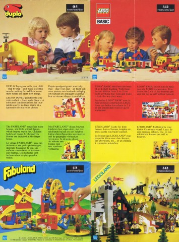 Lego 1986 Mini European UK/F/B (117978)