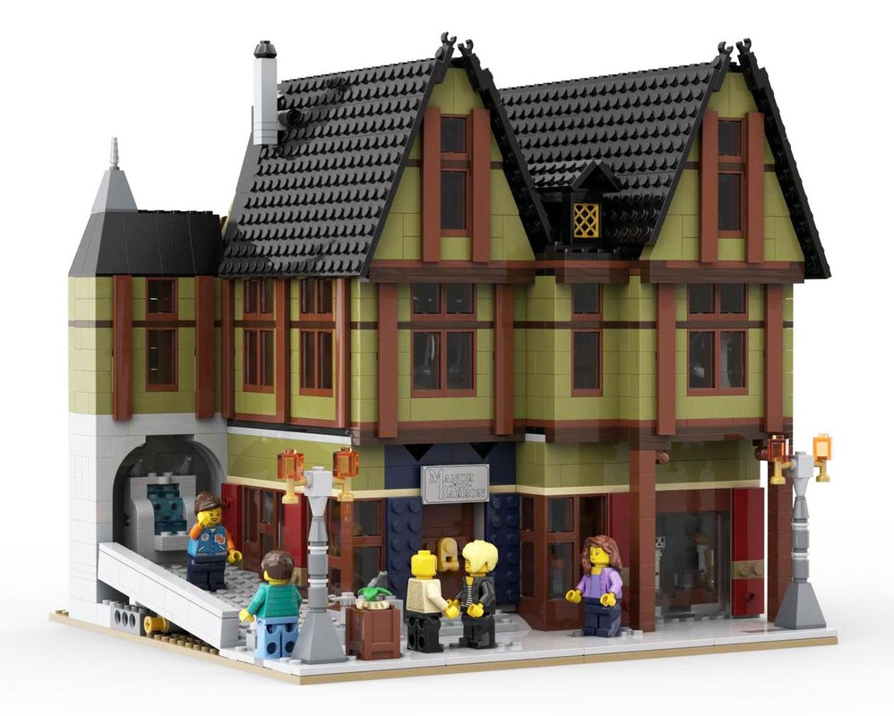Lego Antique dealer's half-timbered house