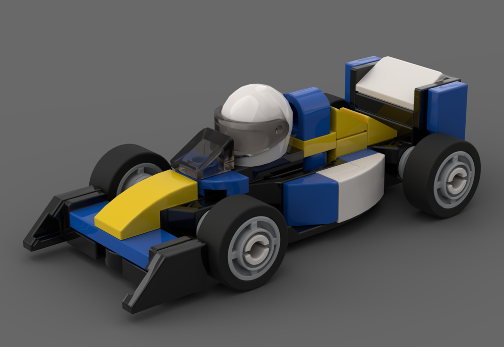 Lego Williams F1 mini race car