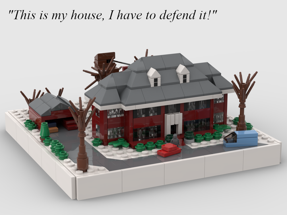Lego McCallister House - Home Alone