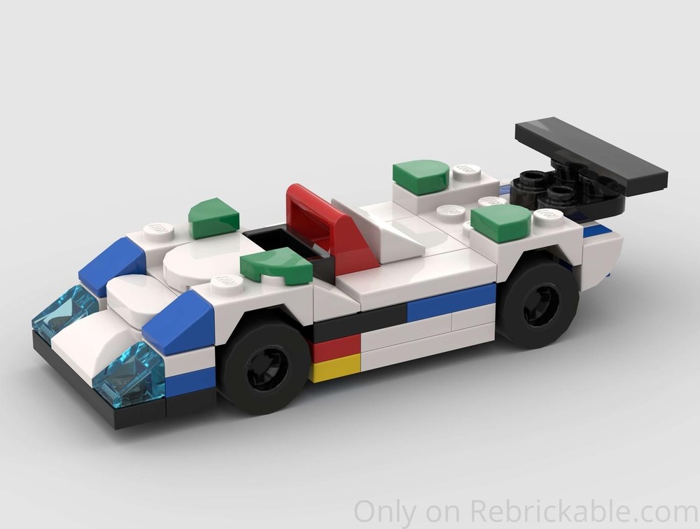 Lego Porsche LMP1-98 - Half Speed Champions Scale