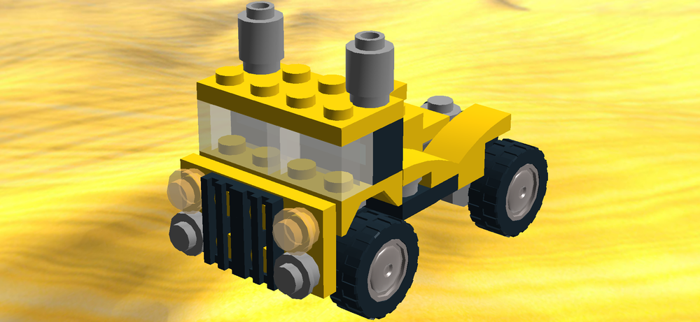Lego 31041 alternate Semi-Truck with tilting Front/Cab