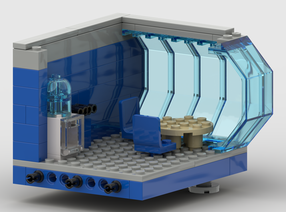 Lego Space Base Alpha - 8. Relaxation/Observation Room
