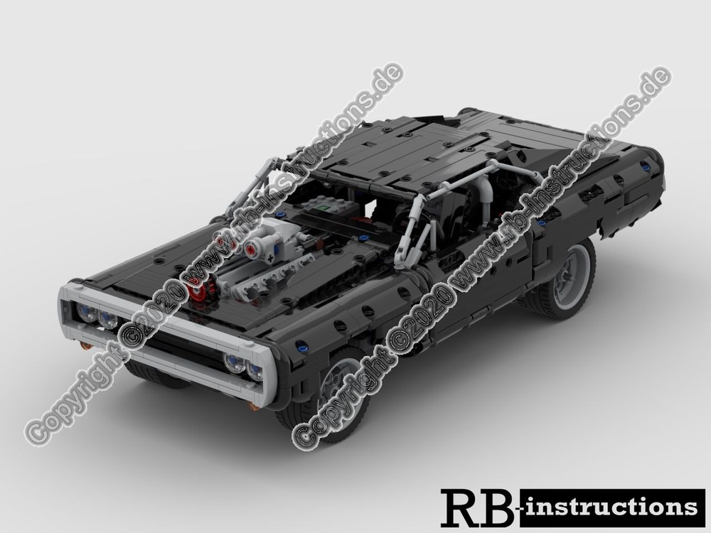 Lego Dodge Charger as RC-Version with SBrick (42111)