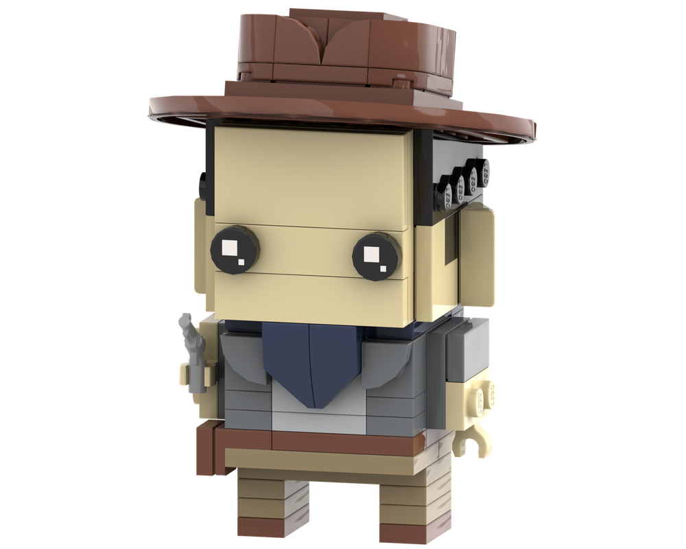 Lego Teddy Flood Westworld Brickheadz