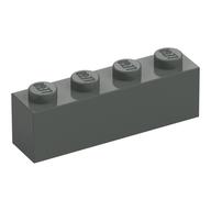 Lego Brick 1 x 4 / Dark Gray