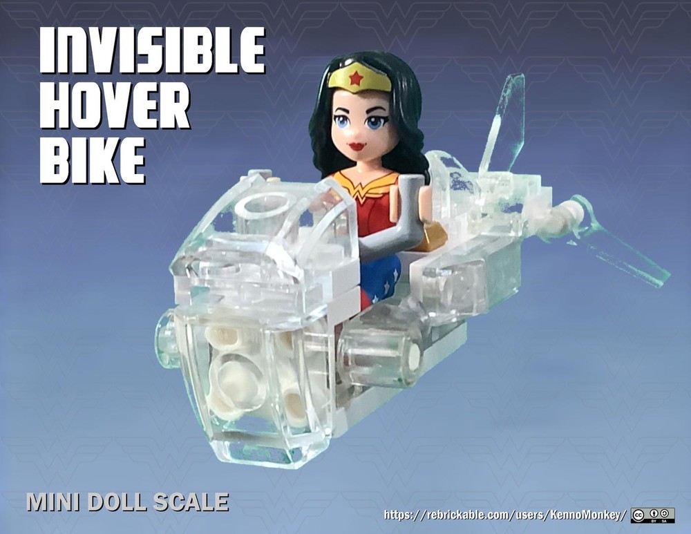 Lego Invisible Hover Bike