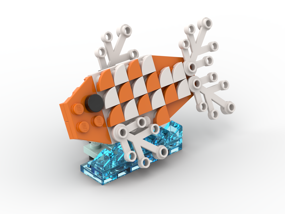 Lego Japanese koi fish