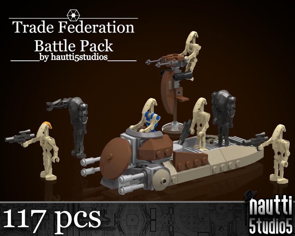 Lego Trade Federation Battle Pack (7654 REMAKE)