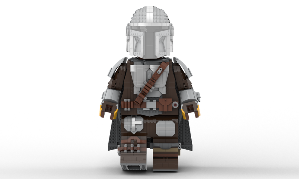 Lego The Mandalorian Mega Figure (fits official Lego Helmet)