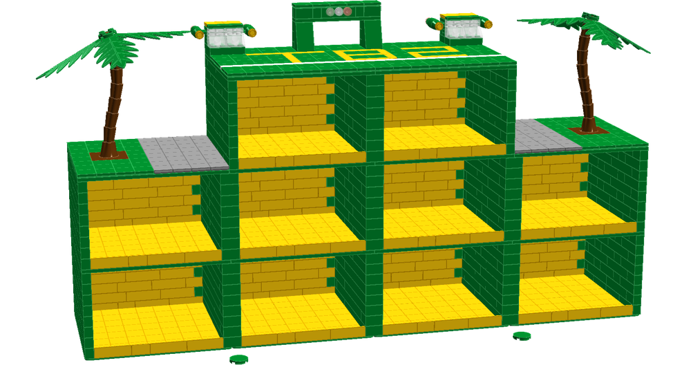 Lego THUNDERBIRD DISPLAY CASE REVISION 1