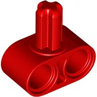 Lego Technic Beam 1 x 2 with Axle on Side / Red