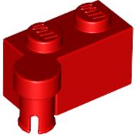 Lego Hinge Brick 1 x 4 [Upper] / Red