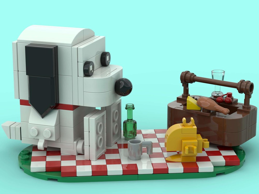 Lego Snoopy (Picnic Edition)