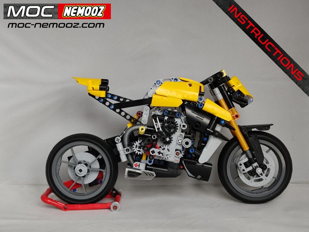 Lego DUCATI streetfighter yellow version
