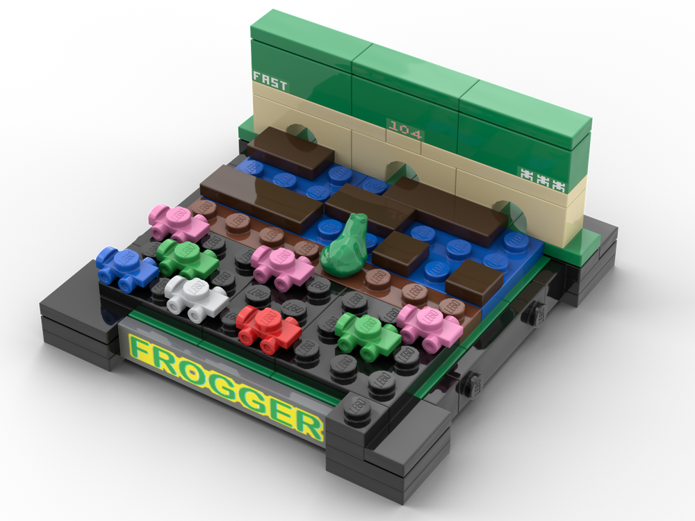 Lego Frogger Diorama for Atari