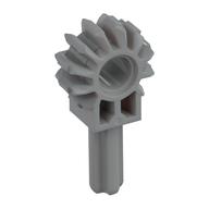 Lego Technic Arm with Gear 8 Tooth and 1.5L Axle / Light Bluish Gray
