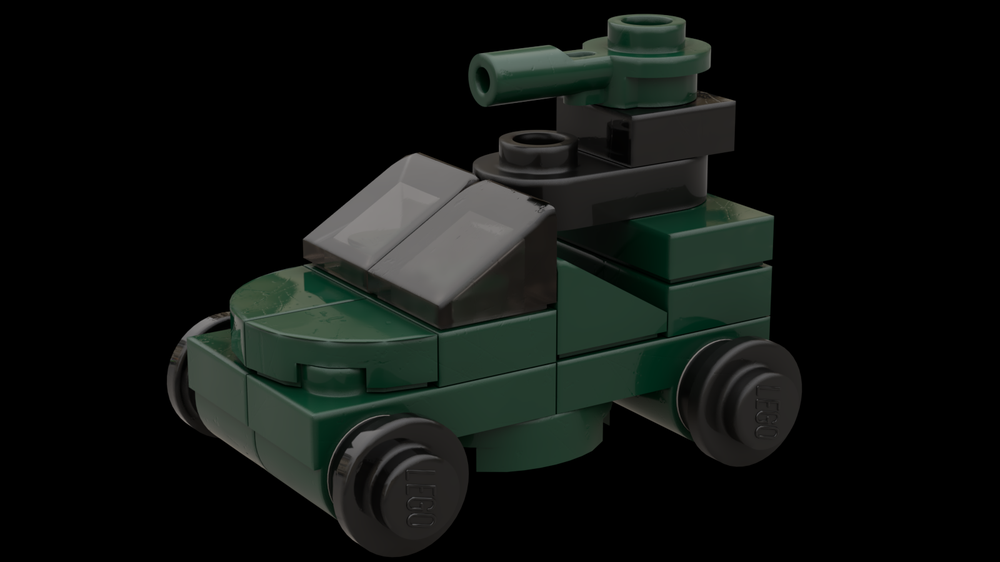 Lego HALO Warthog Micro-scale