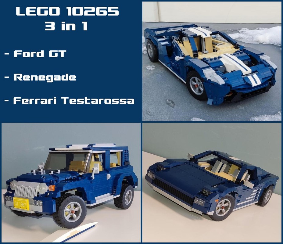 Lego 10265 3 in 1 set