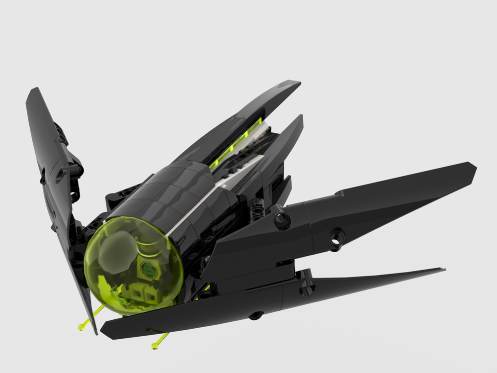 Lego Blacktron II Variable Geometry Fighter