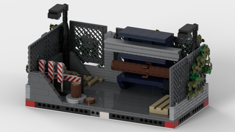 Lego Freight depot/ Güterbahnhof (Lager)