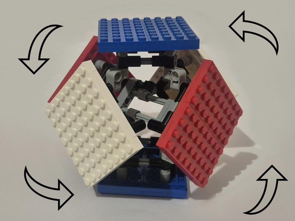 Lego Hinged cube