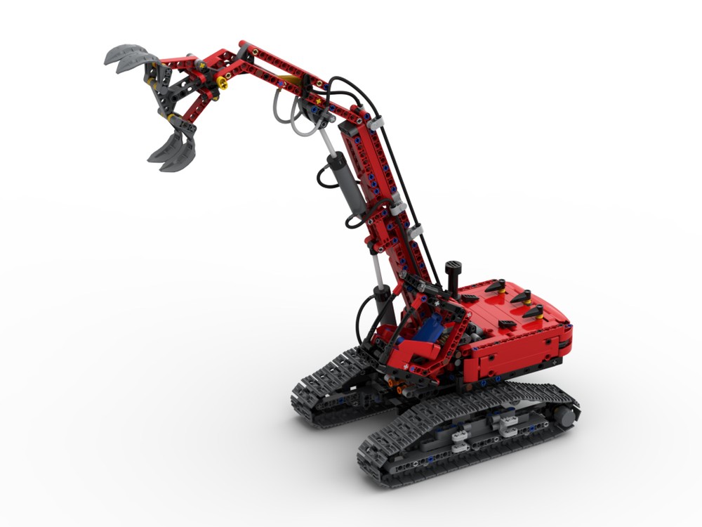 Lego Demolition excavator (42144 MOD)