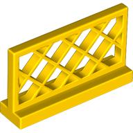 Lego Fence Lattice 1 x 4 x 2 / Yellow