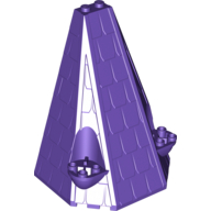 Lego Roof / Tower 6 x 8 x 9 / Dark Purple