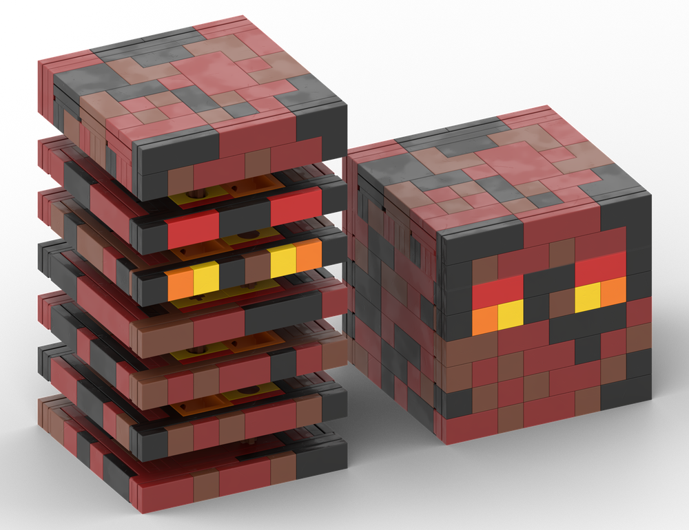 Lego Large Minecraft Magma Cube