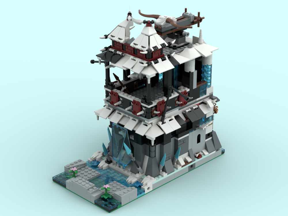 Lego Forsaken Fortress - Modification of Set 70678