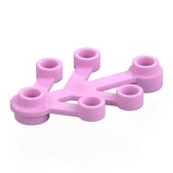 Lego Plant, Leaves 4 x 3 / Bright Pink