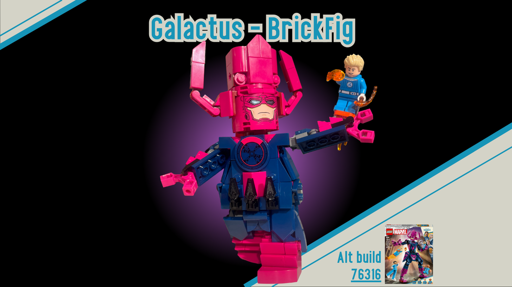 Lego Galactus BrickFig