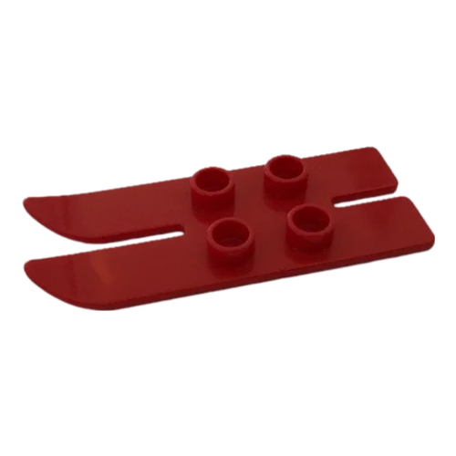 Lego Duplo Skis / Red