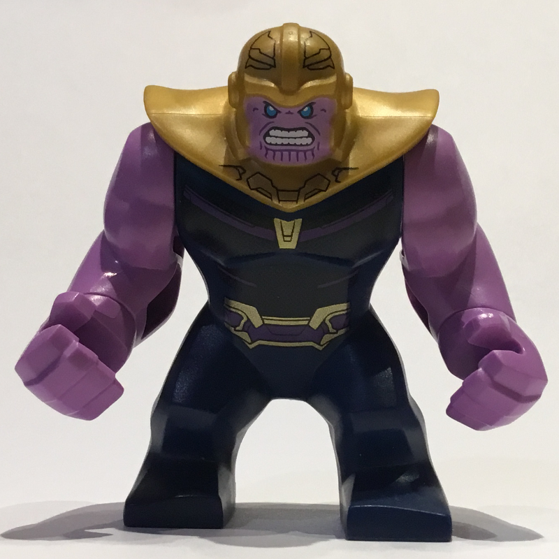 Lego Thanos with Medium Lavender Arms (Big Fig)