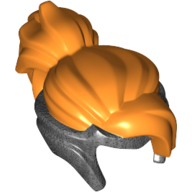Lego Hair and Tiara, Pearl Titanium Print