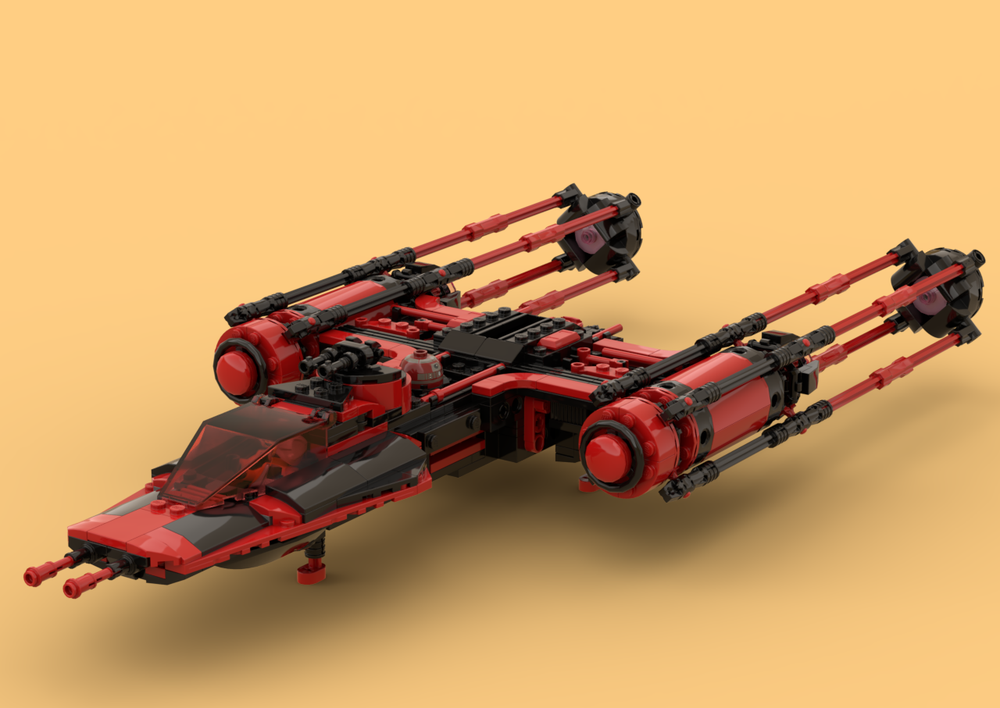 Lego Y-wing Modification Red