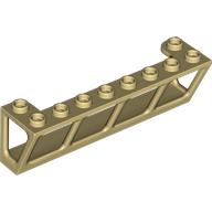 Lego Window 2 x 8 x 2 Boat / Tan