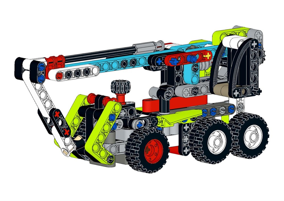 Lego Mobile Crane Up