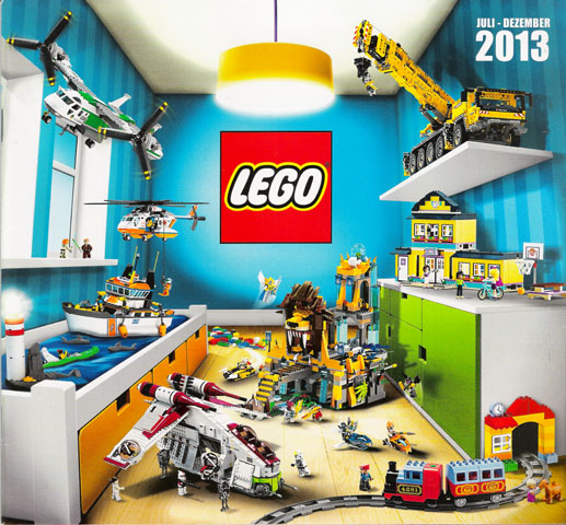Lego 2013 Large German July - December (605.6509-DE/A - 605.6510-DE/A - 605.6511-DE/A B.R. / 605.6529-DE/A - 605.6534-DE/A for BLX)